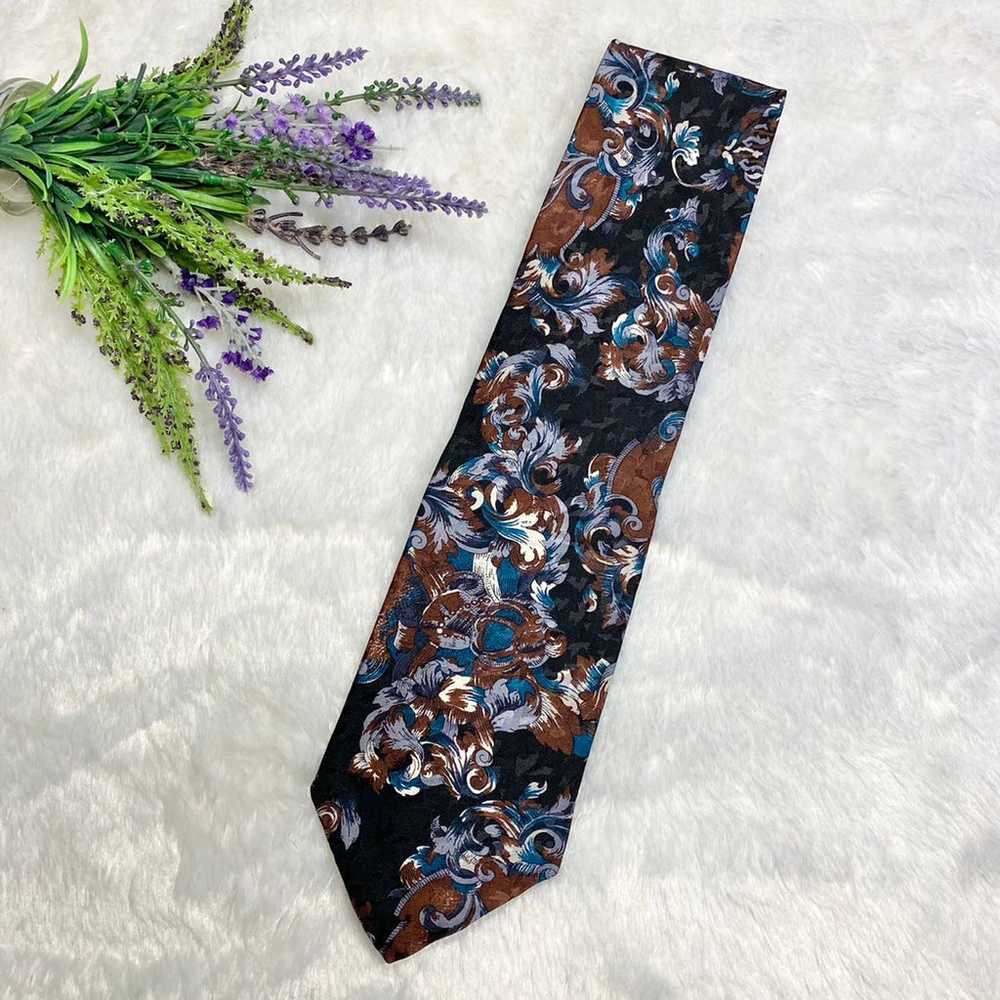 Vintage flourish floral necktie - image 1