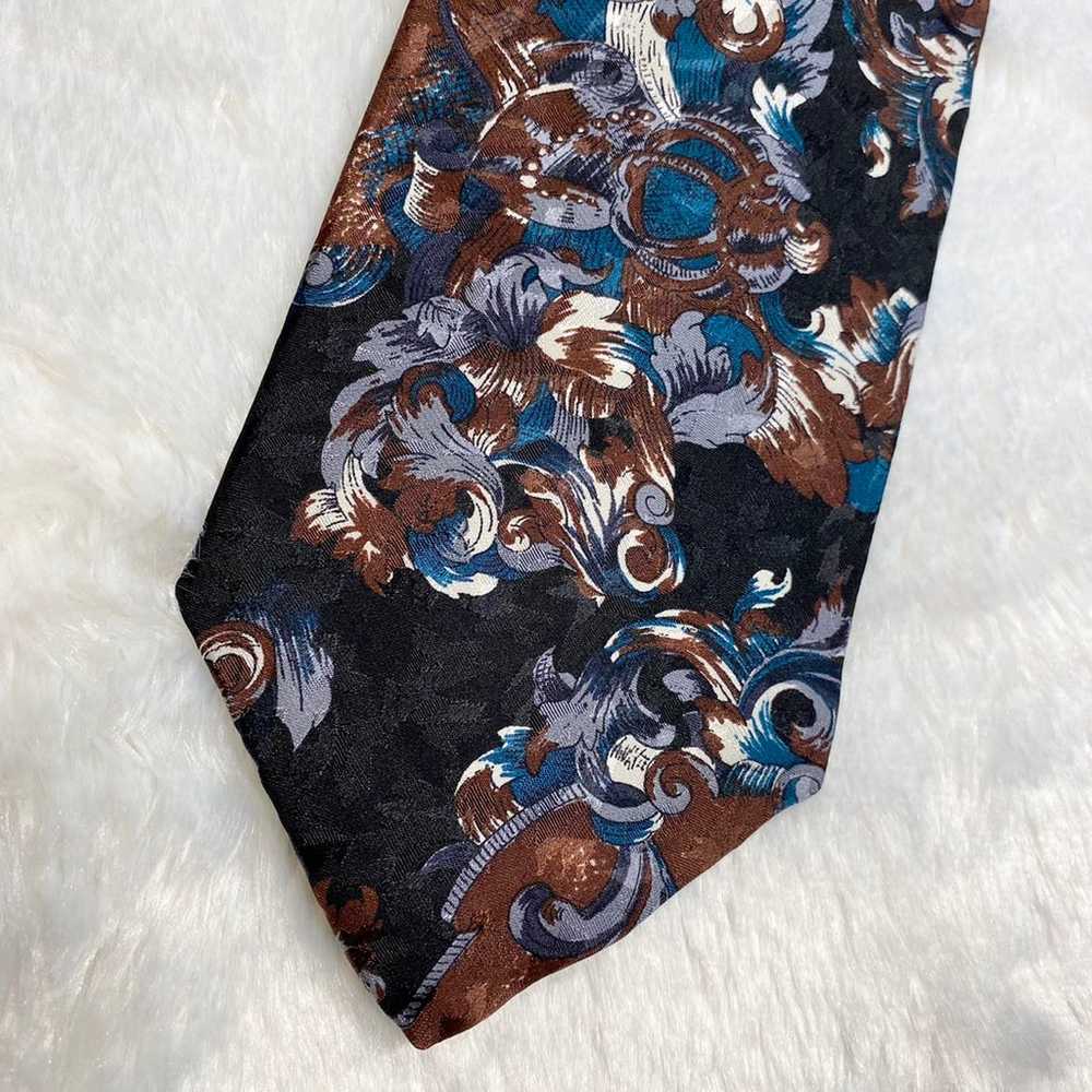 Vintage flourish floral necktie - image 2