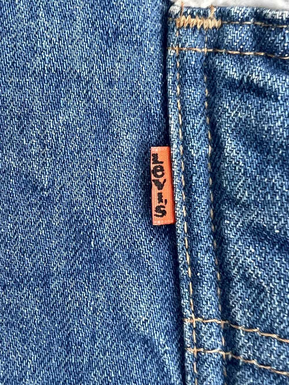 Levi's × Vintage Vintage 70's "Made in USA" Orang… - image 6