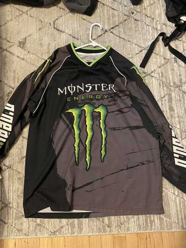 Streetwear × Vintage Monster energy motocross jer… - image 1