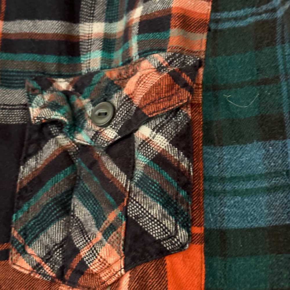 Custom × Streetwear Custom Rebuilt Flannel Shirt … - image 5