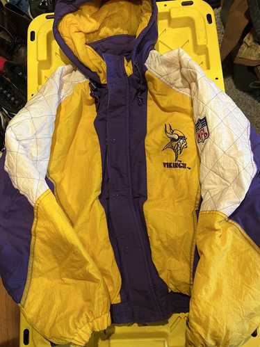 NFL × Starter Minnesota Vikings Windbreaker Vinta… - image 1