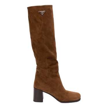 Prada Leather boots - image 1