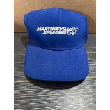 Vintage Martinsville Speedway Wachovia Blue Hat N… - image 1