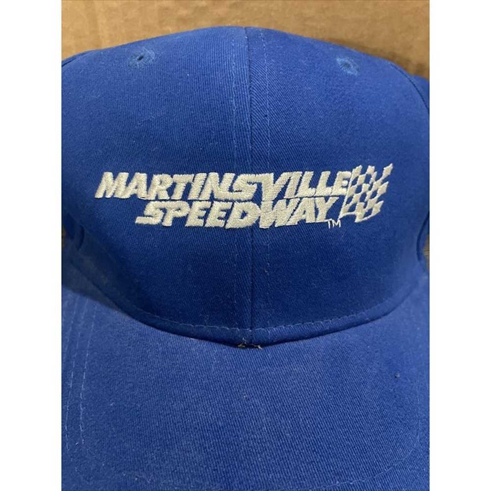 Vintage Martinsville Speedway Wachovia Blue Hat N… - image 2