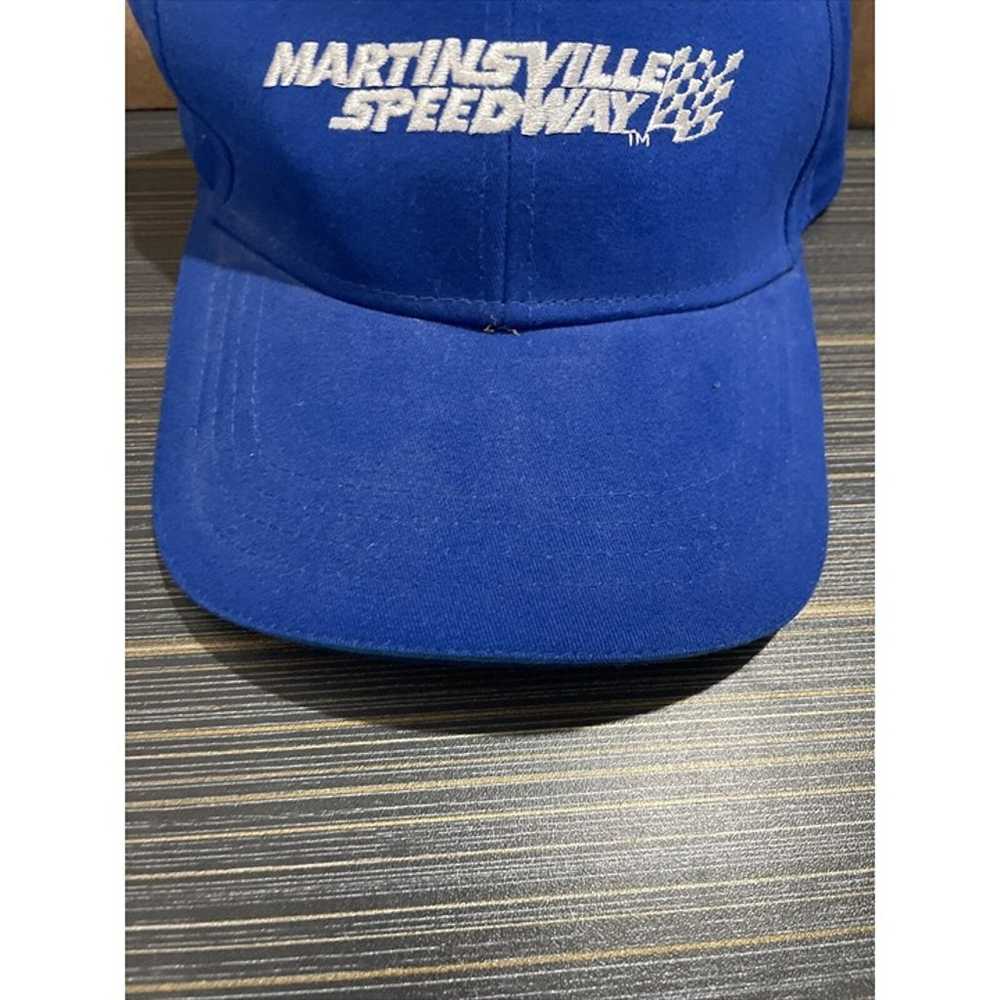 Vintage Martinsville Speedway Wachovia Blue Hat N… - image 3