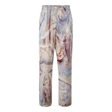Alexander McQueen Silk straight pants - image 1