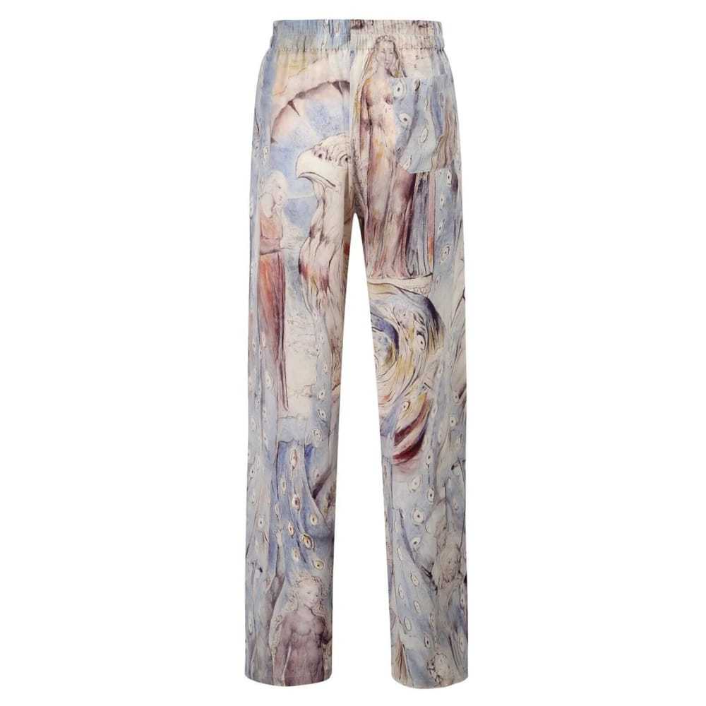 Alexander McQueen Silk straight pants - image 2