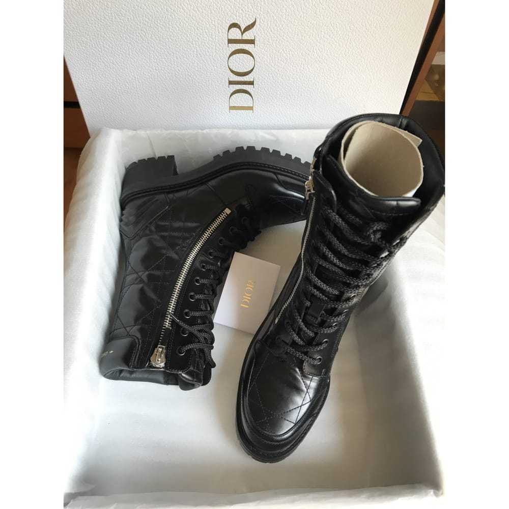 Dior Leather biker boots - image 11