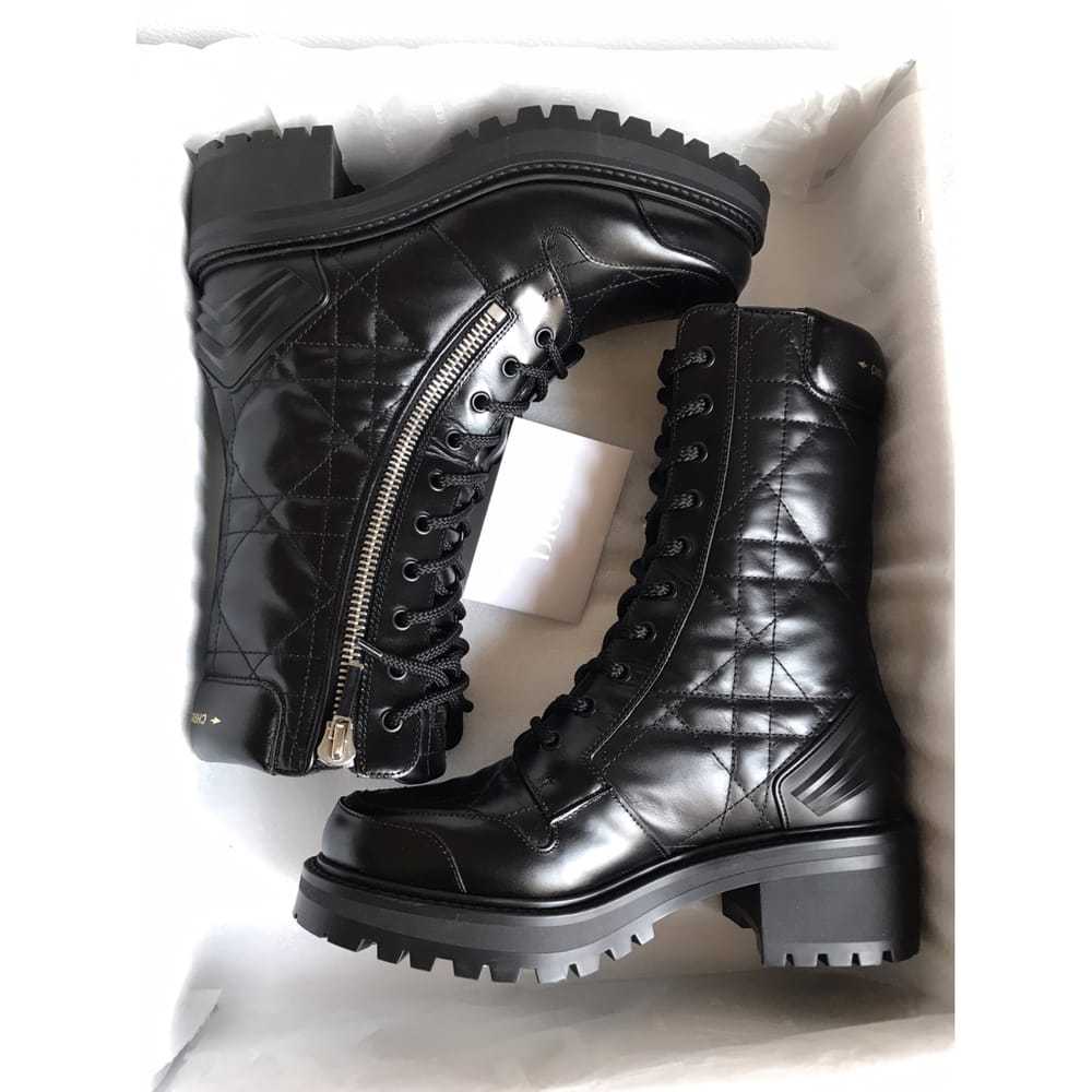 Dior Leather biker boots - image 2