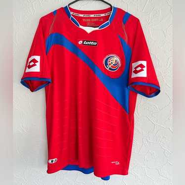 Lotto Lotto Costa Rica Home Soccer Futbol Jersey … - image 1