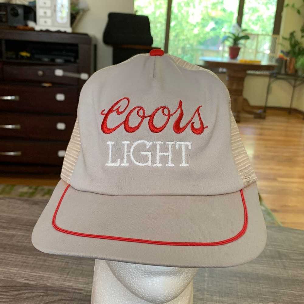 Coor Light vintage snapback hat 1980s - image 4