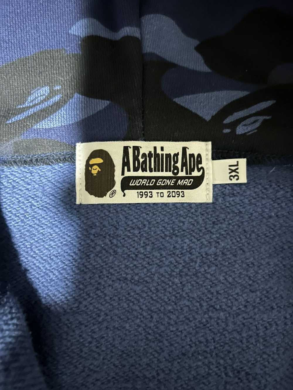 Bape Color Camo Shark Full Zip Hoodie - image 5