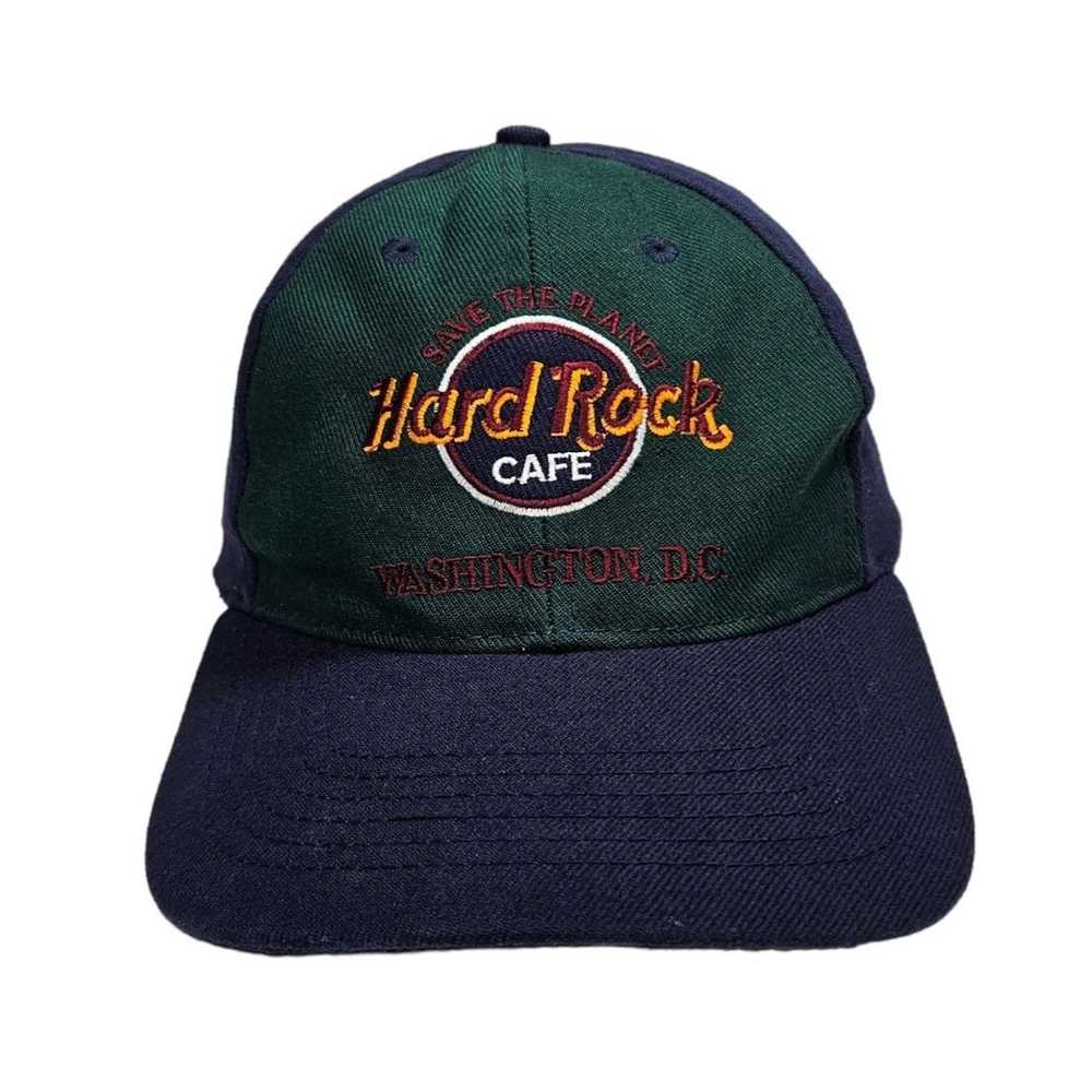 Vintage Hard Rock Cafe Washington DC Snapback Hat… - image 2