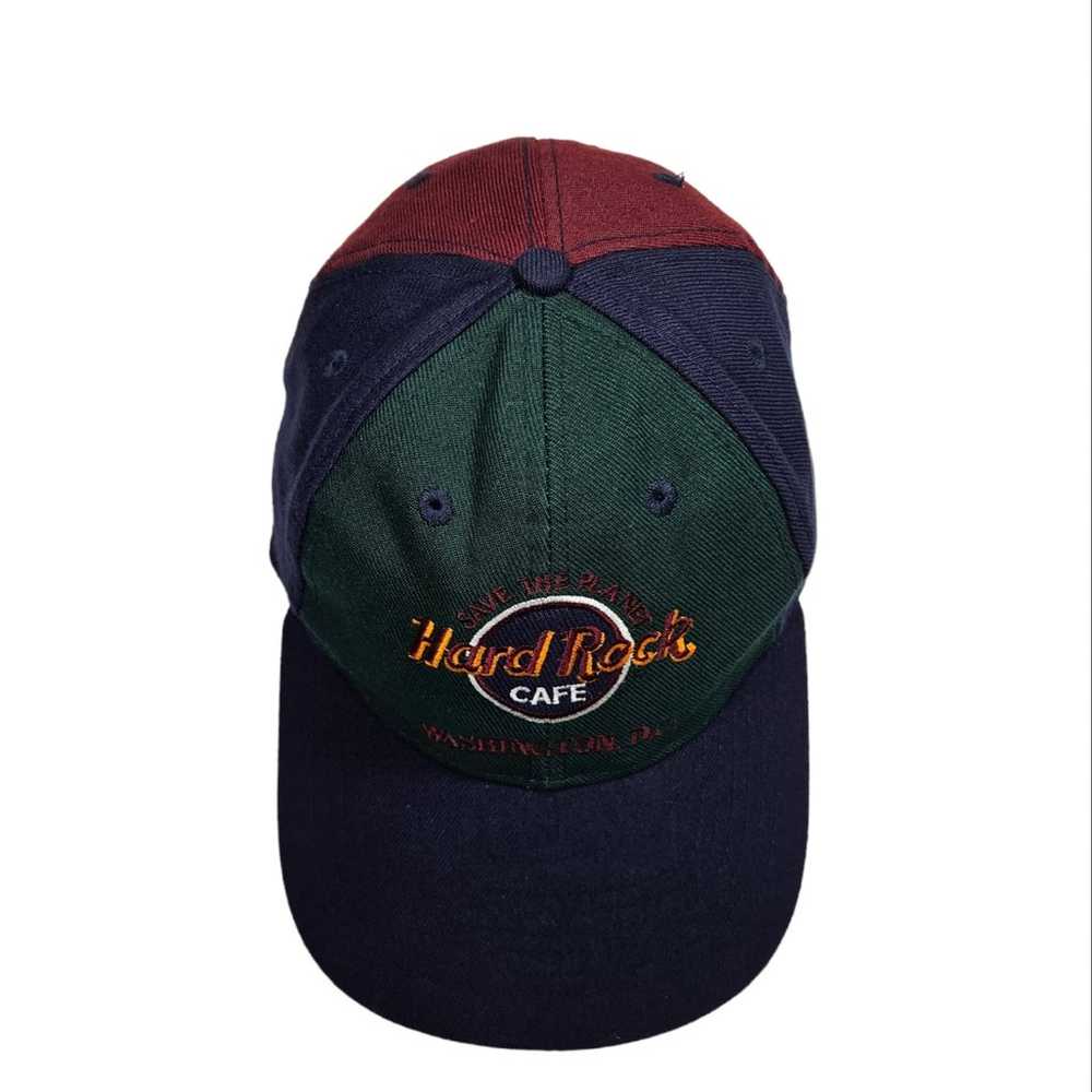 Vintage Hard Rock Cafe Washington DC Snapback Hat… - image 8