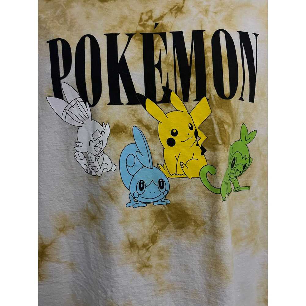 Pokemon Pokemon Pikachu Pika Yellow Tie Dye Graph… - image 10