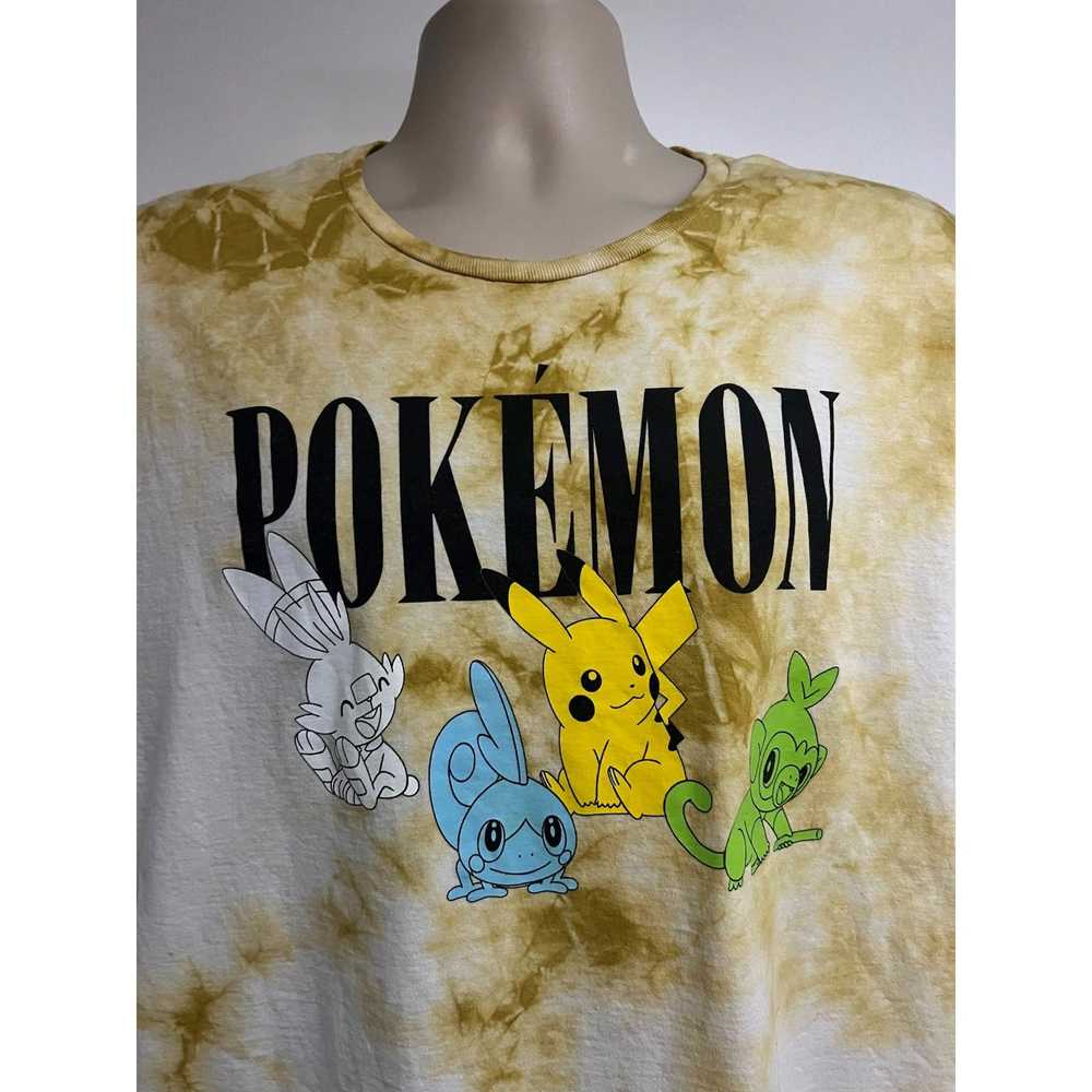 Pokemon Pokemon Pikachu Pika Yellow Tie Dye Graph… - image 4