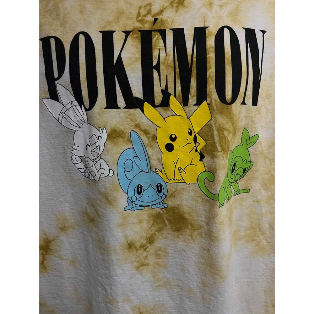 Pokemon Pokemon Pikachu Pika Yellow Tie Dye Graph… - image 5