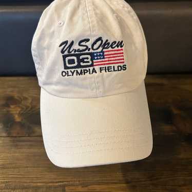 Vintage 2003 US Open Olympia Fields Golf Hat Stra… - image 1