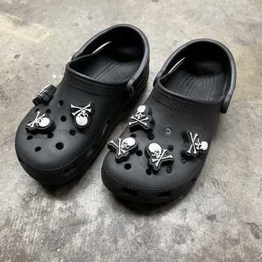 Crocs Goes Goth With New Mastermind Japan Collaboration & Skull Jibbitz