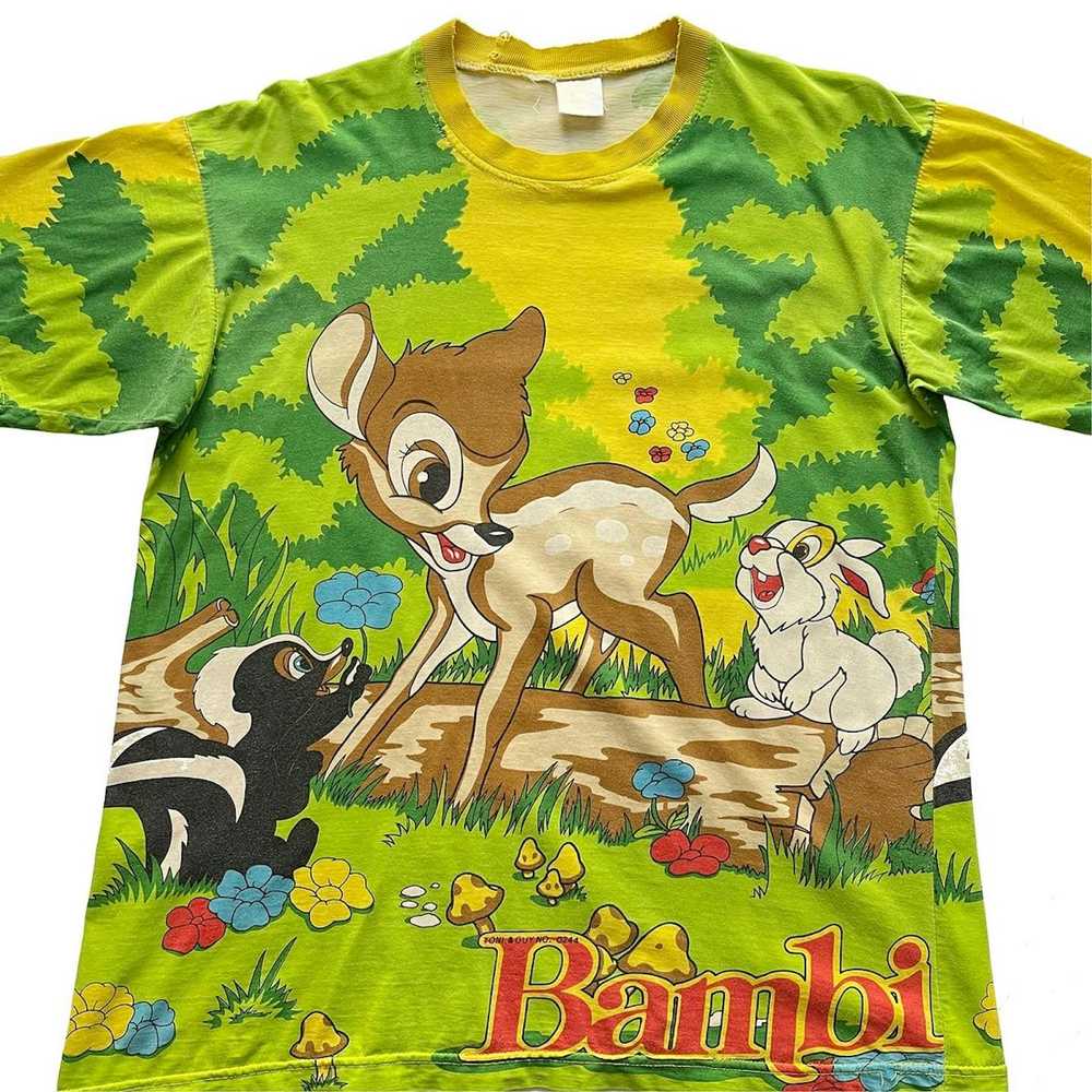 Vintage Vintage 90s Disney Bambi AOP Tee - image 2