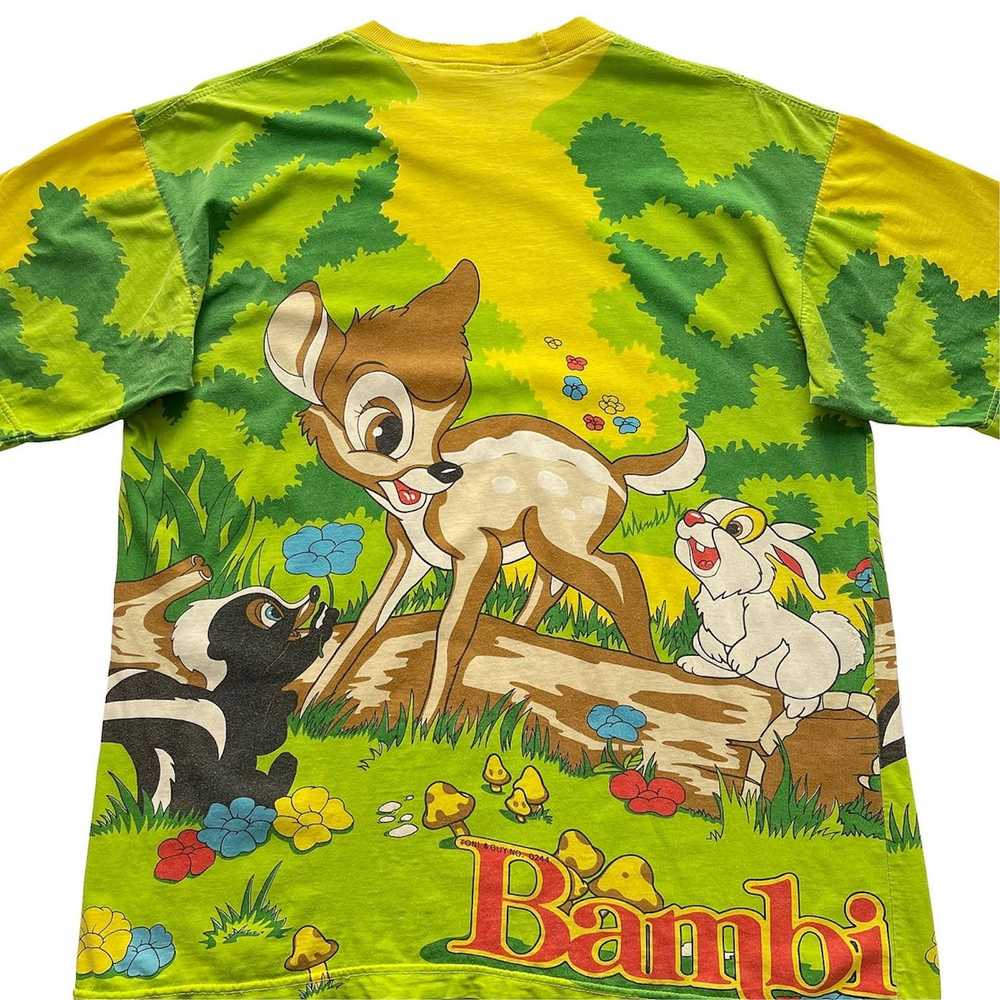 Vintage Vintage 90s Disney Bambi AOP Tee - image 4