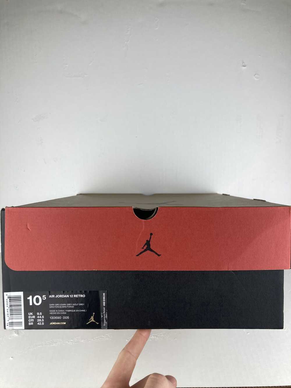 Jordan Brand × Nike Jordan 12 Dark Grey Size 10.5 - image 8