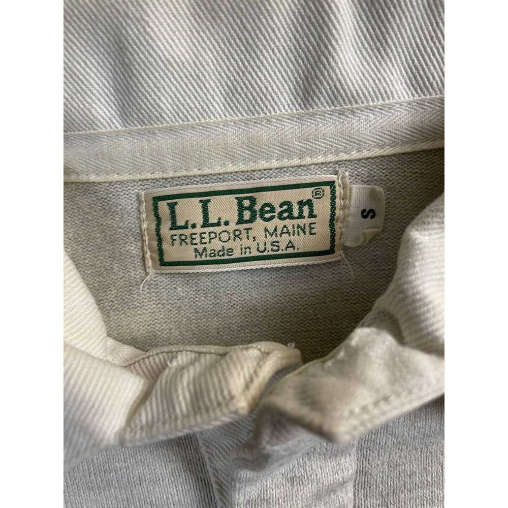 L.L. Bean Vintage 80s LL Bean Heavy Cotton Small … - image 3