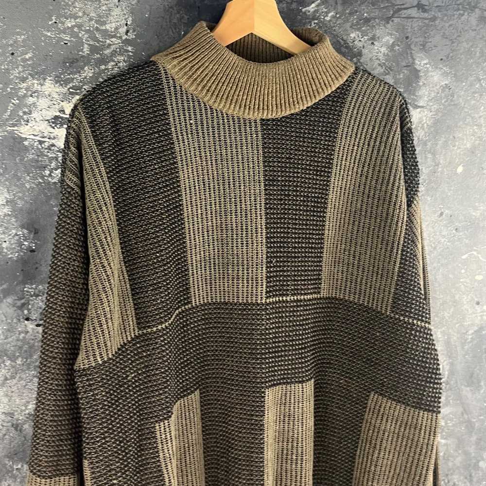 Vintage Vintage 90’s Geometric sweater - image 2