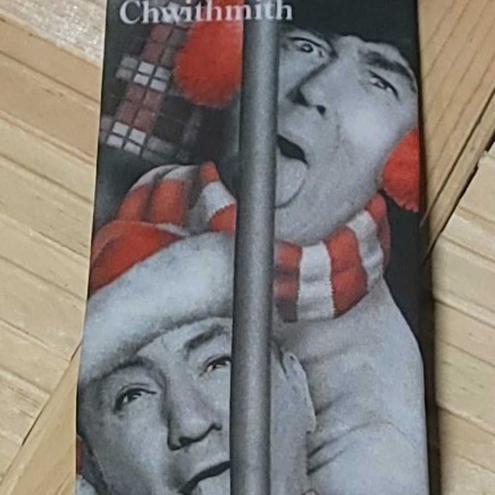 Three Stooges Holiday Comical Necktie - image 1