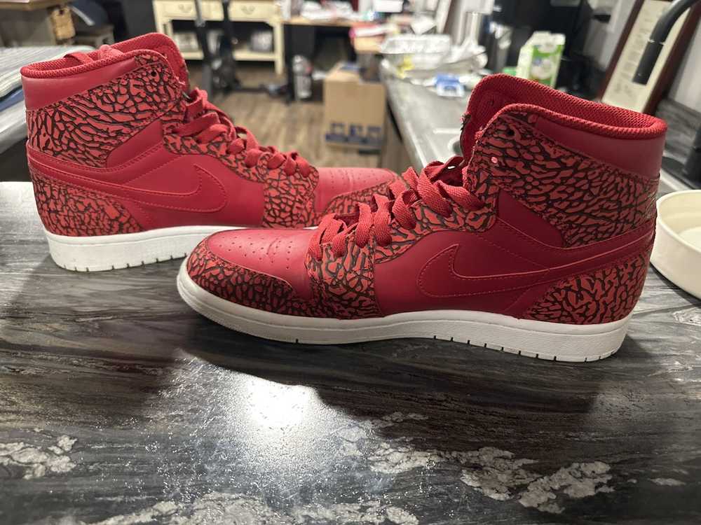 Jordan Brand × Nike Jordan 1 red elephant - image 2