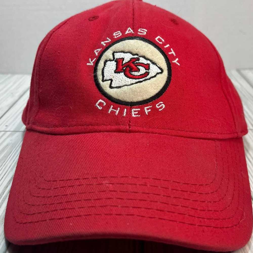 Vintage Kansas City Chiefs Hat Game Day Men’s Adj… - image 2