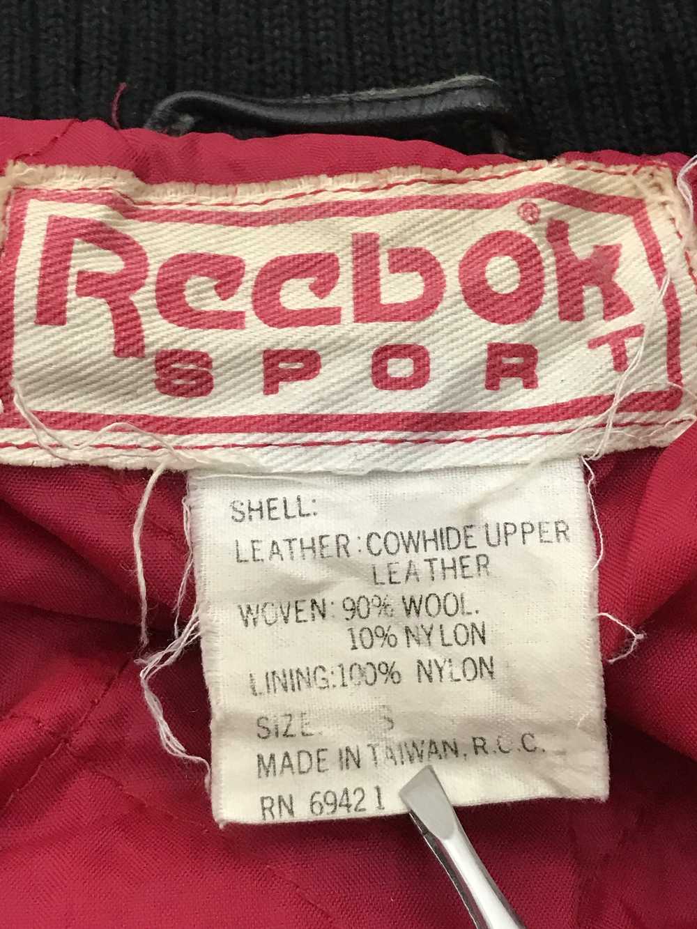 Reebok × Varsity Jacket × Vintage 1990's Vintage … - image 8