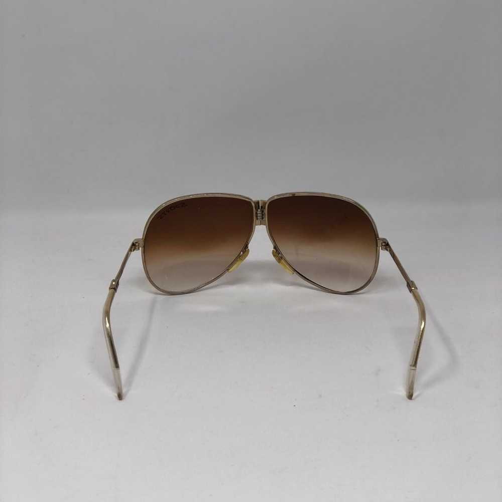 Vintage Folding Racing Aviator Sunglasse - image 2