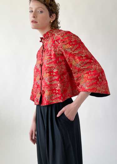 Vintage 1950s Chinese Silk Jacket - image 1