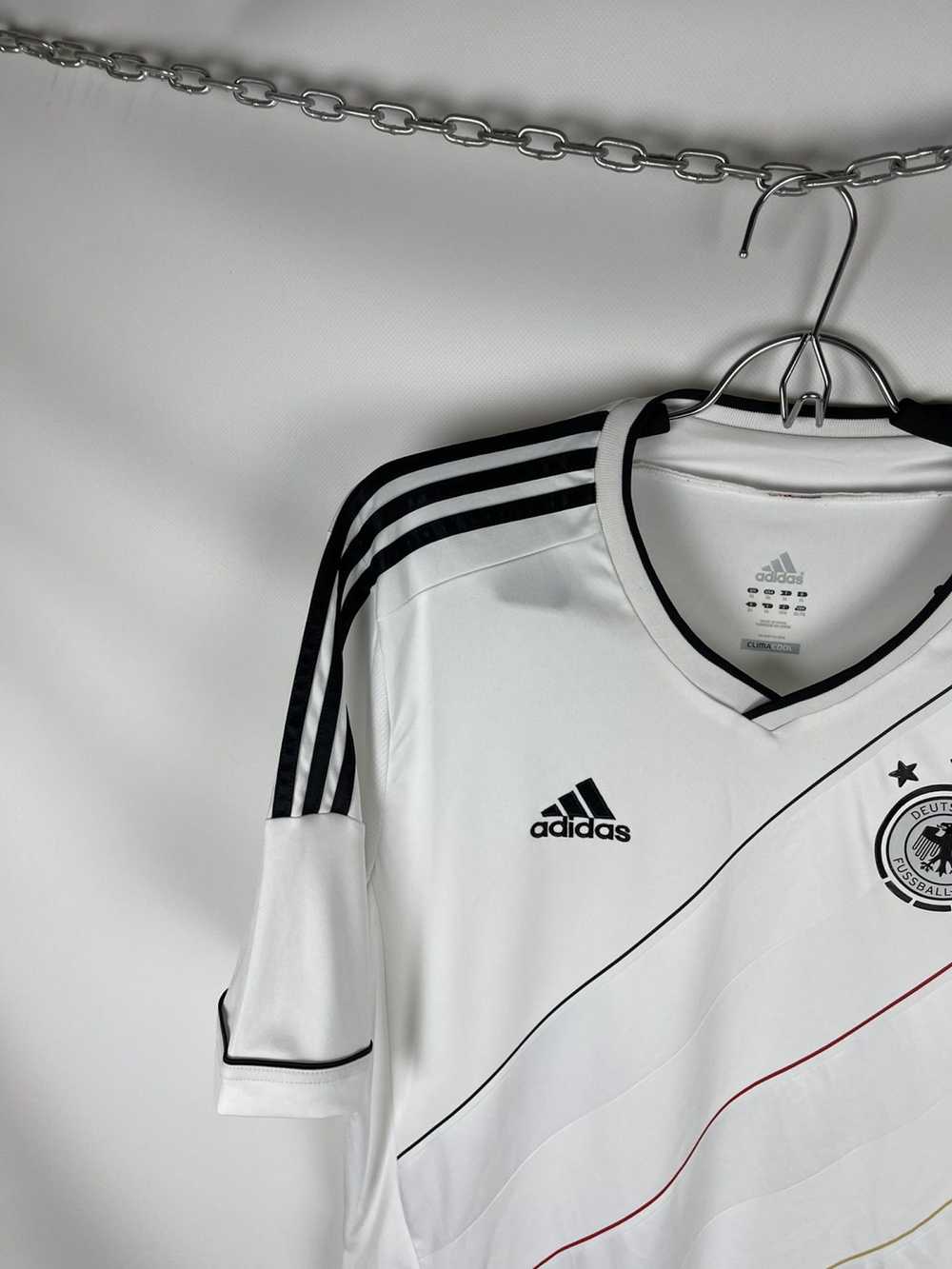 Adidas × Soccer Jersey × Vintage Adidas Germany 2… - image 2