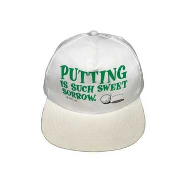 Vintage "Putting Is Such Sweet Sorrow" Snapback H… - image 1