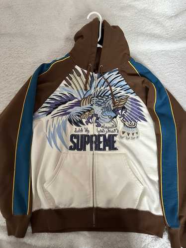 Supreme zip up hoodie - Gem