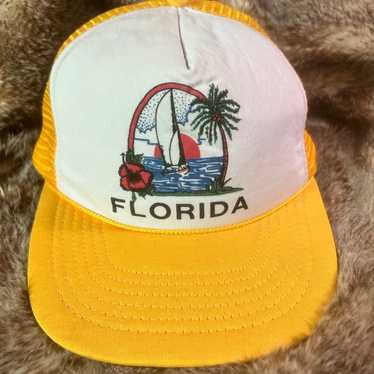 Florida palm trees hat - Gem