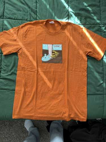 Streetwear × Supreme Supreme Bed Tee Orange