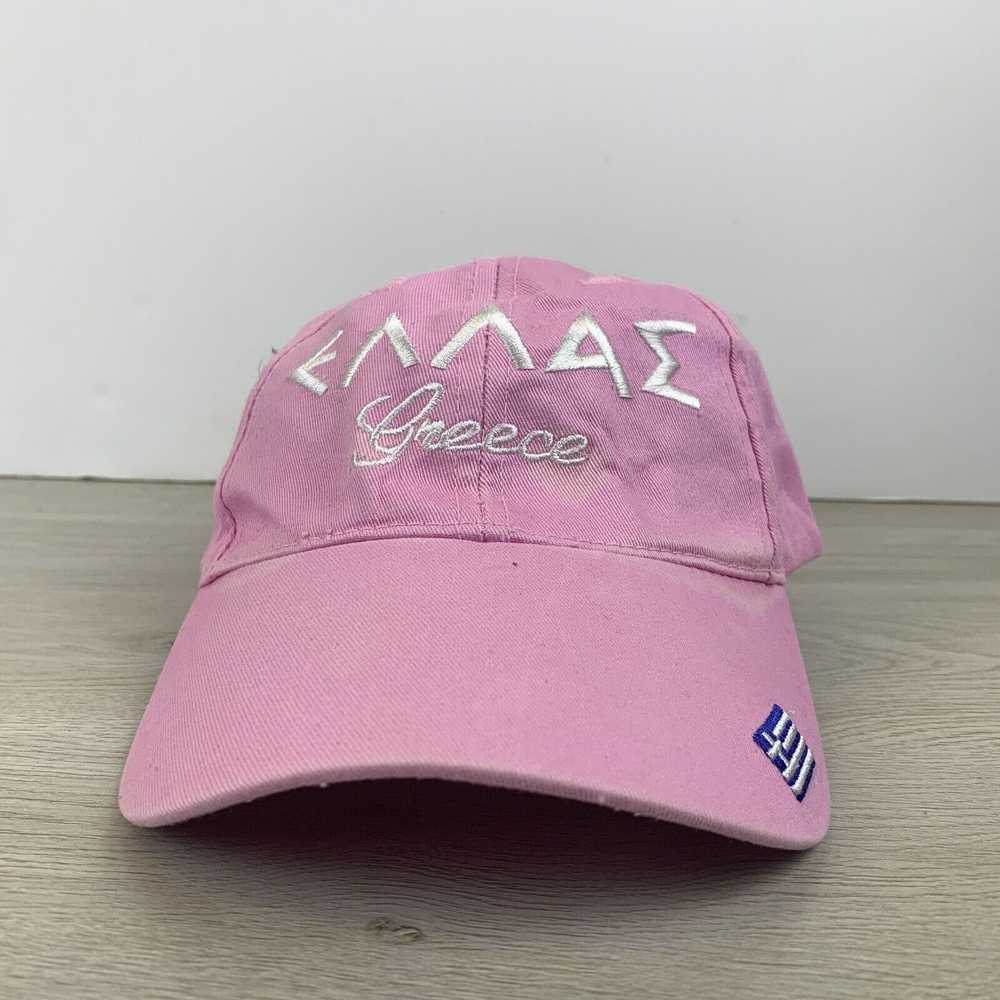 Other Greece Hat Pink Adjustable Hat Adult Pink O… - image 2