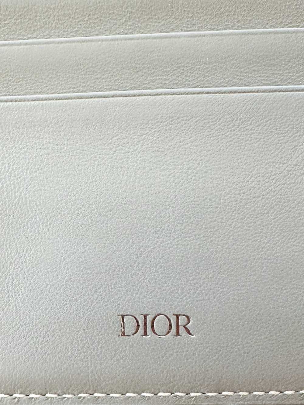 Dior Dior Grey 1947 Calfskin Wallet - image 4