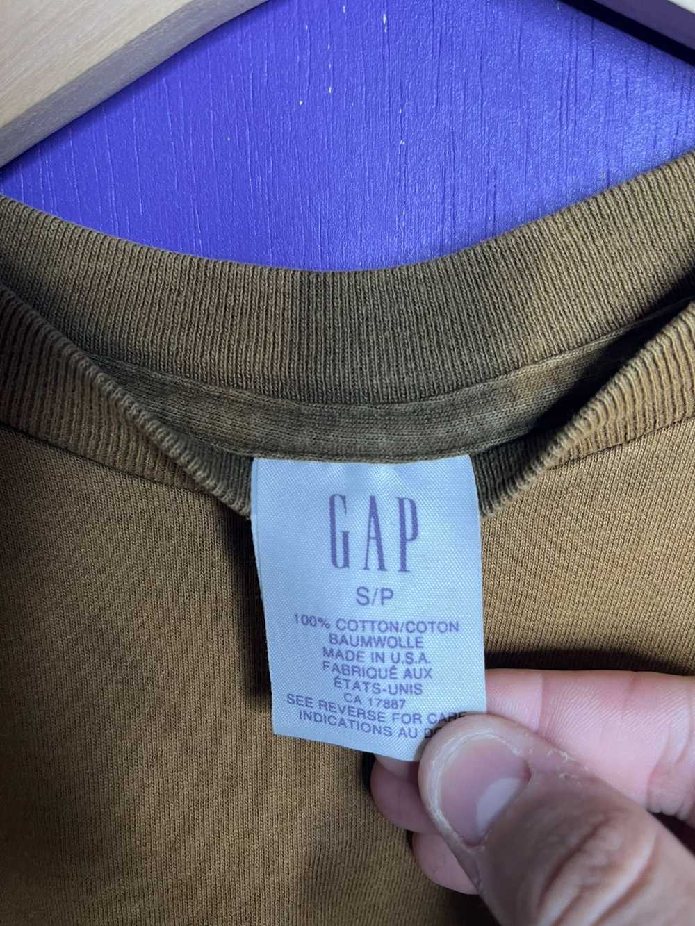 Gap × Vintage Vintage 90s GAP essential faded bla… - image 4