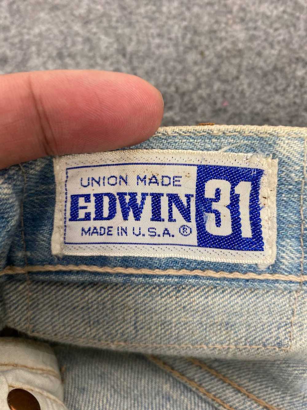 Edwin × Made In Usa × Vintage vintage edwin union… - image 11