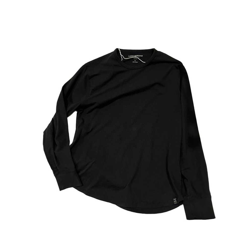 Lucky Brand Lucky Brand Black Long Sleeve Shirt M… - image 1