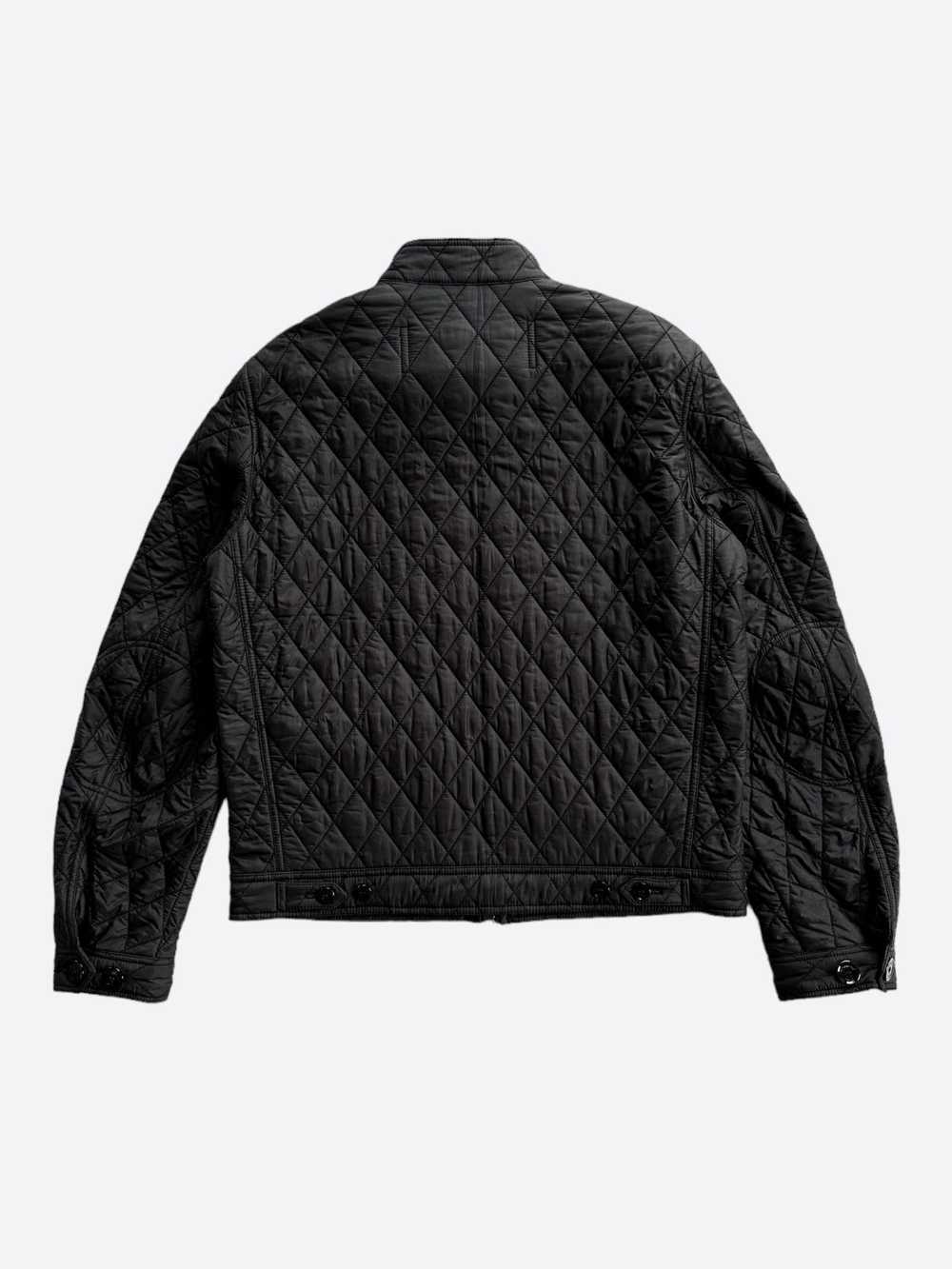 Burberry Burberry Brit Black Quilted Zip Up Jacket - image 2