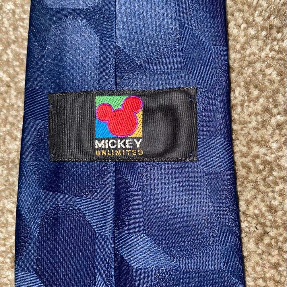 Vintage Disney Mickey Unlimited fishing tie - image 5
