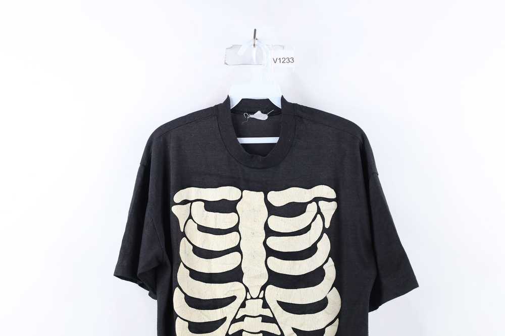 Streetwear × Vintage Vintage 80s Streetwear Skele… - image 2