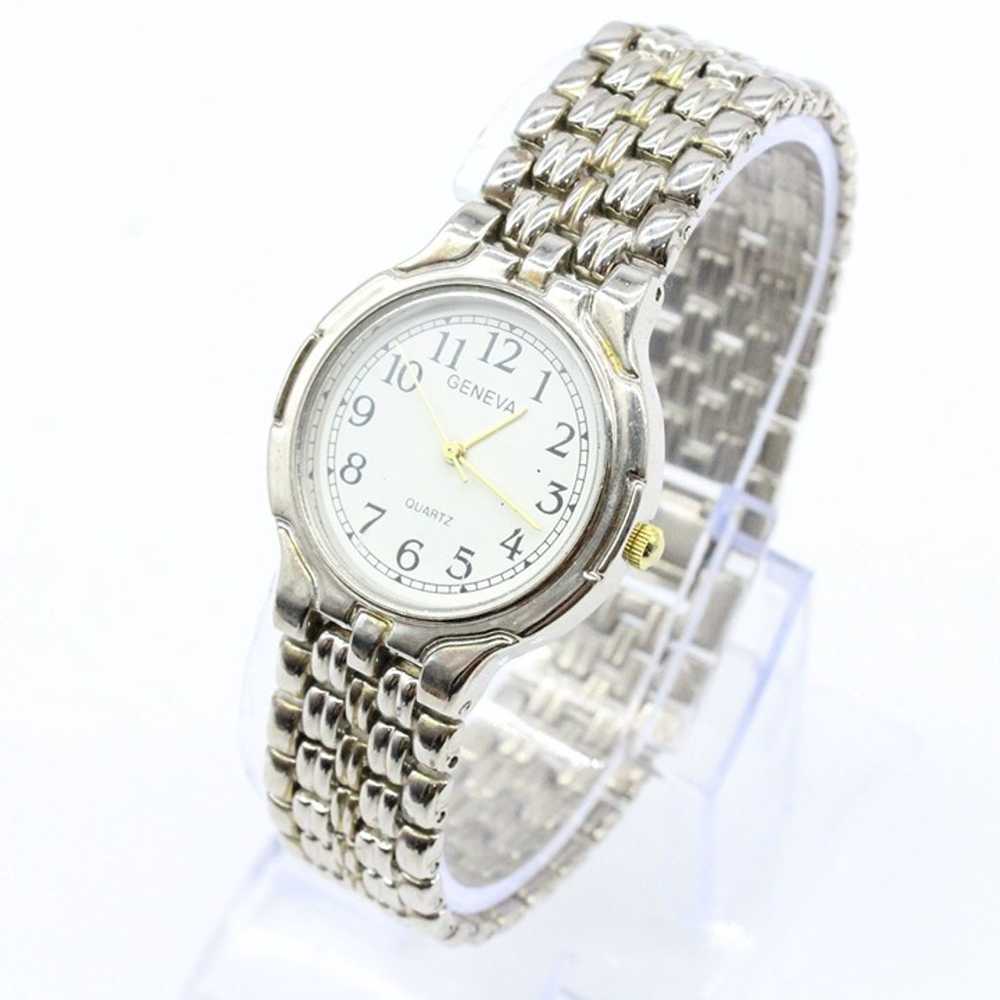 Geneva Watch Unisex Casual Classic Stainless Stee… - image 3