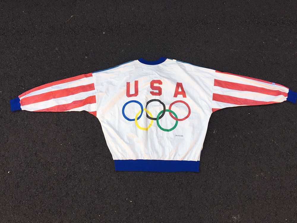Usa Olympics × Vintage Vintage USA Olympics Flaq … - image 2